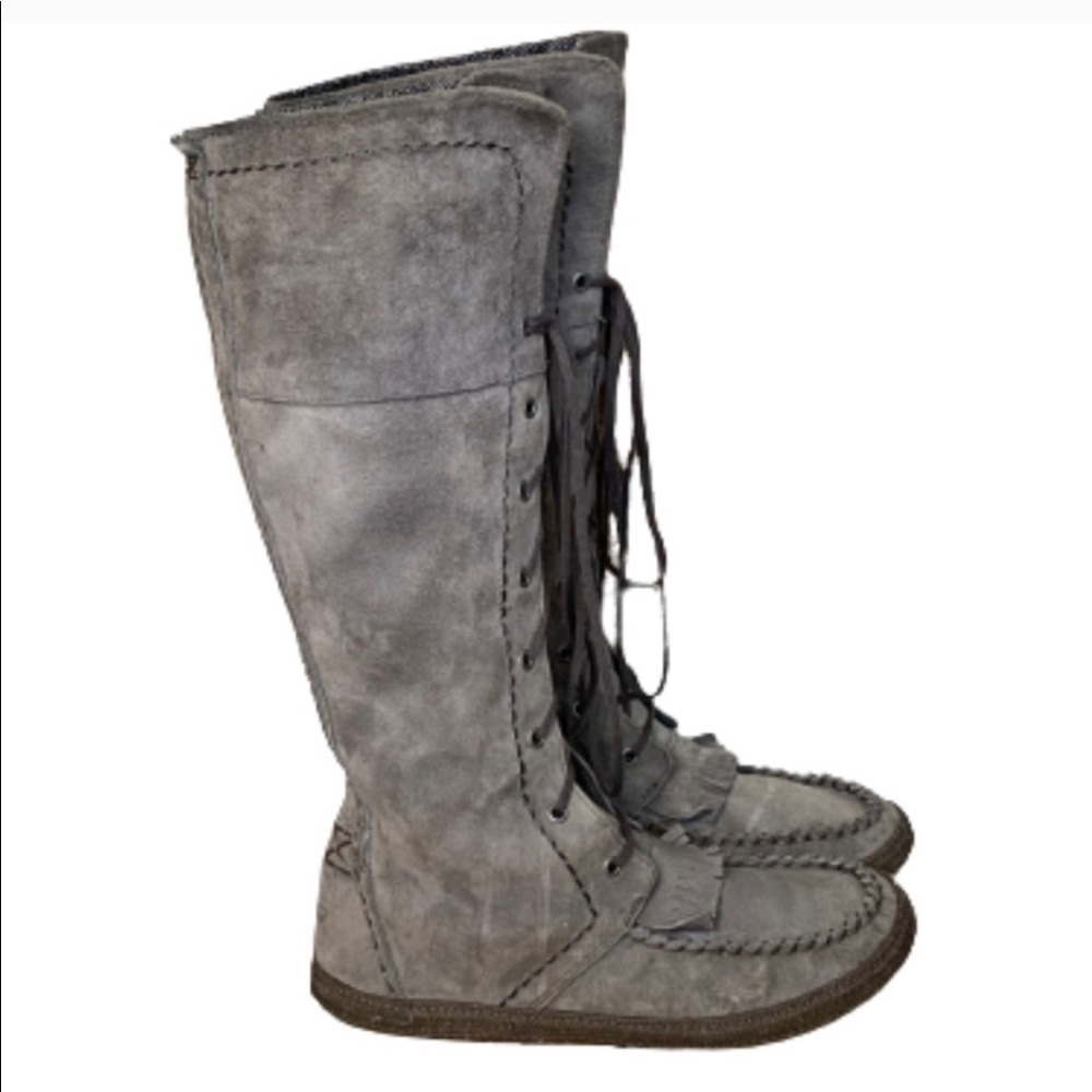 UGG Australia 'Somaya' gray suede boots size 7